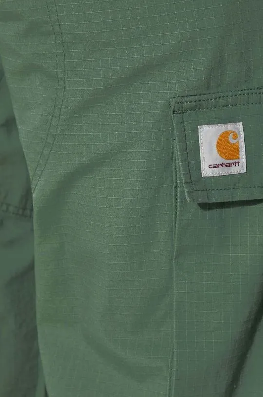 Carhartt WIP cotton trousers Regular Cargo Pant green color I032467.29N02