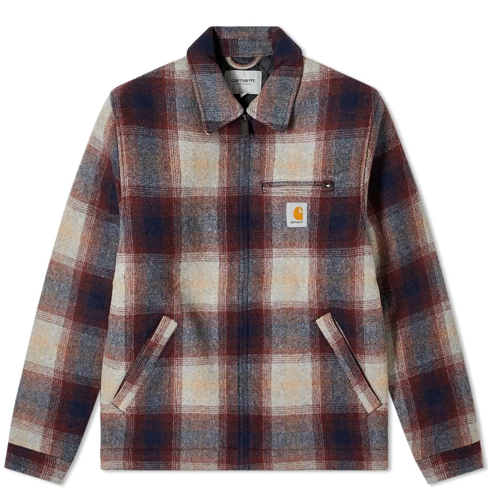 Carhartt WIP Detroit Vermont JacketDark Navy & Bordeaux