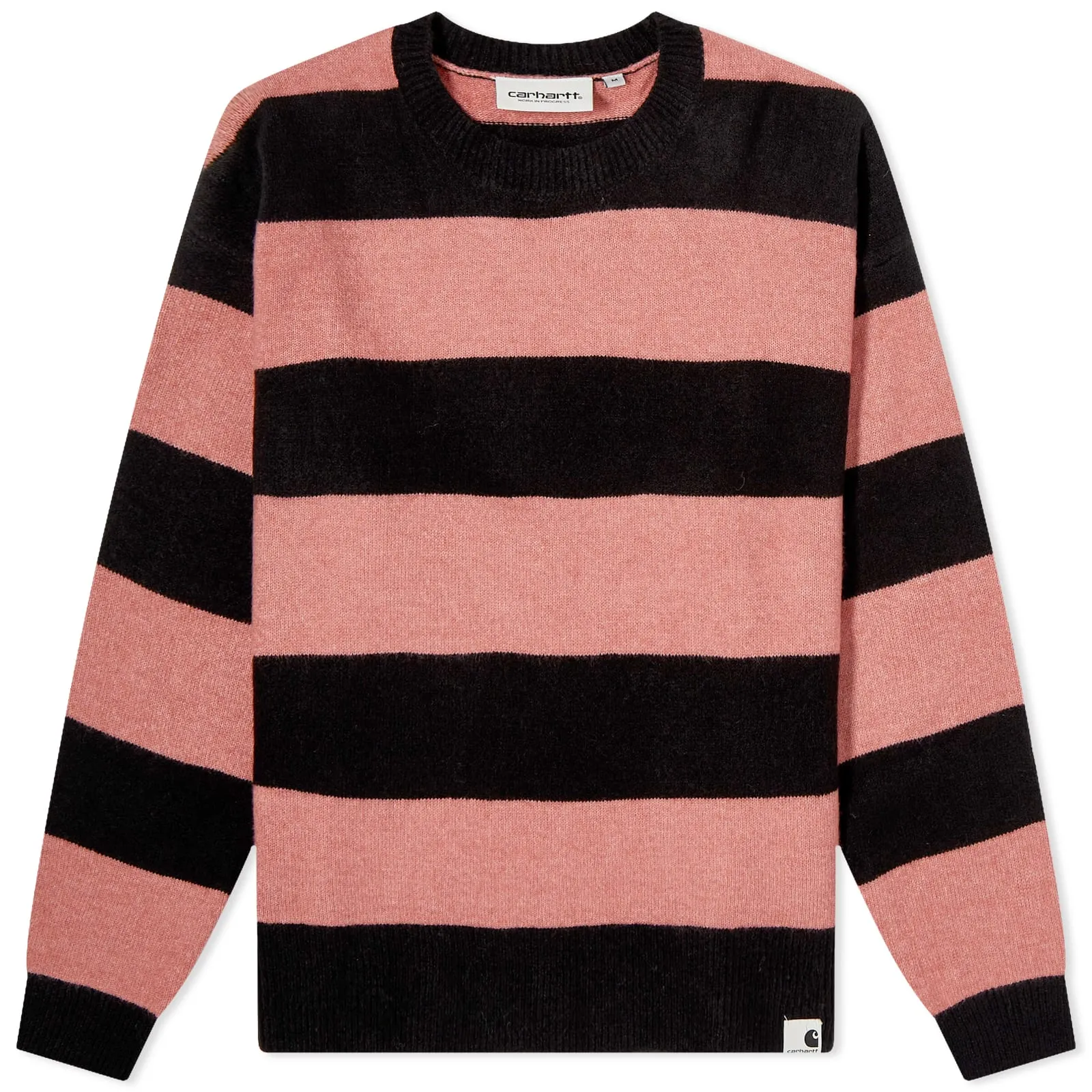 Carhartt WIP Jagger SweaterJagger Stripe, Misty Blush Heather