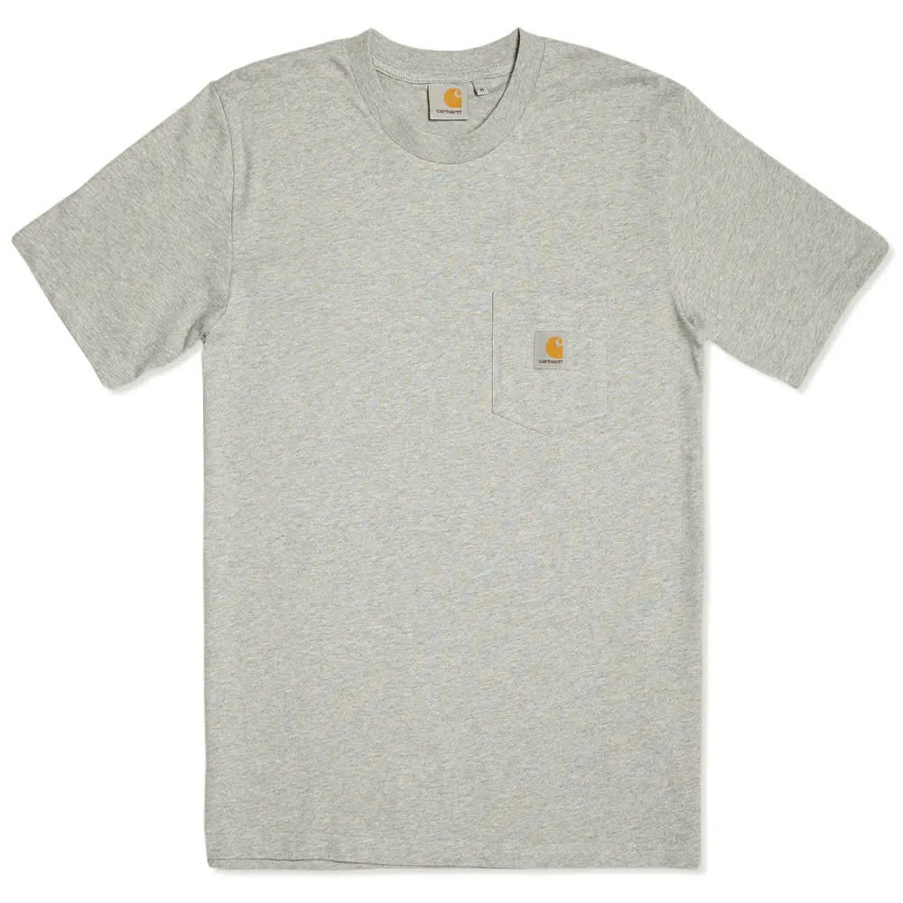 Carhartt WIP Pocket Logo TeeGrey Heather