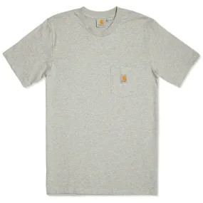 Carhartt WIP Pocket Logo TeeGrey Heather