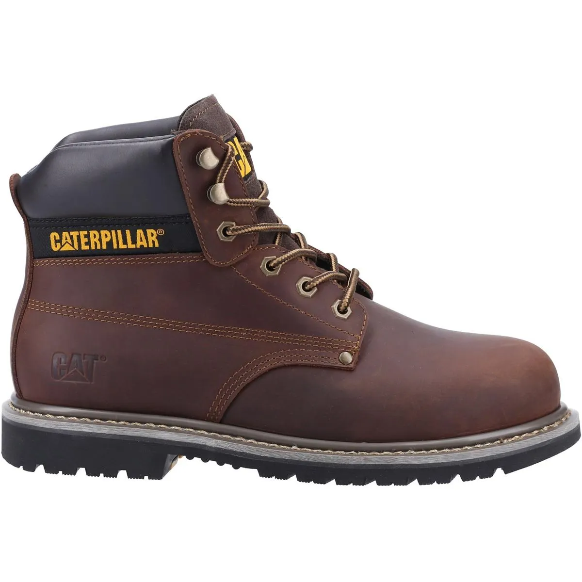 Caterpillar Powerplant S3 GYW Safety Boot Brown