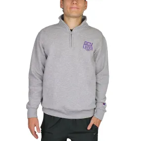 Champion Men's Heathered Gray GCU Lopes 1949 1/4 Zip