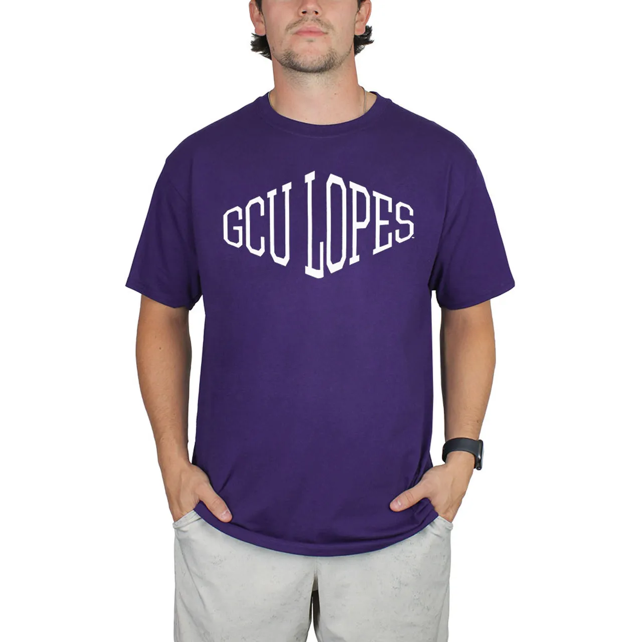 Champion Men's Purple GCU Lopes Diamond Tee