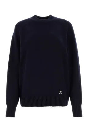 Chloe Dark Blue Cashmere Blend Oversize Sweater