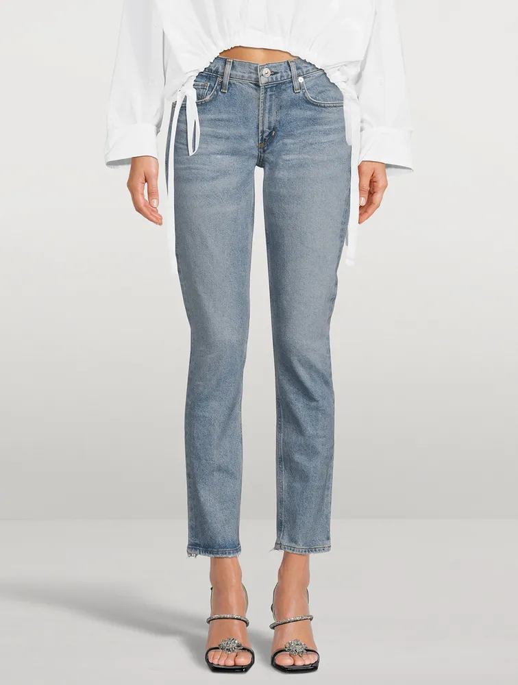 CITIZENS OF HUMANITY Inga Low-Rise Slim Jeans