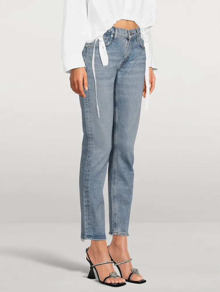 CITIZENS OF HUMANITY Inga Low-Rise Slim Jeans