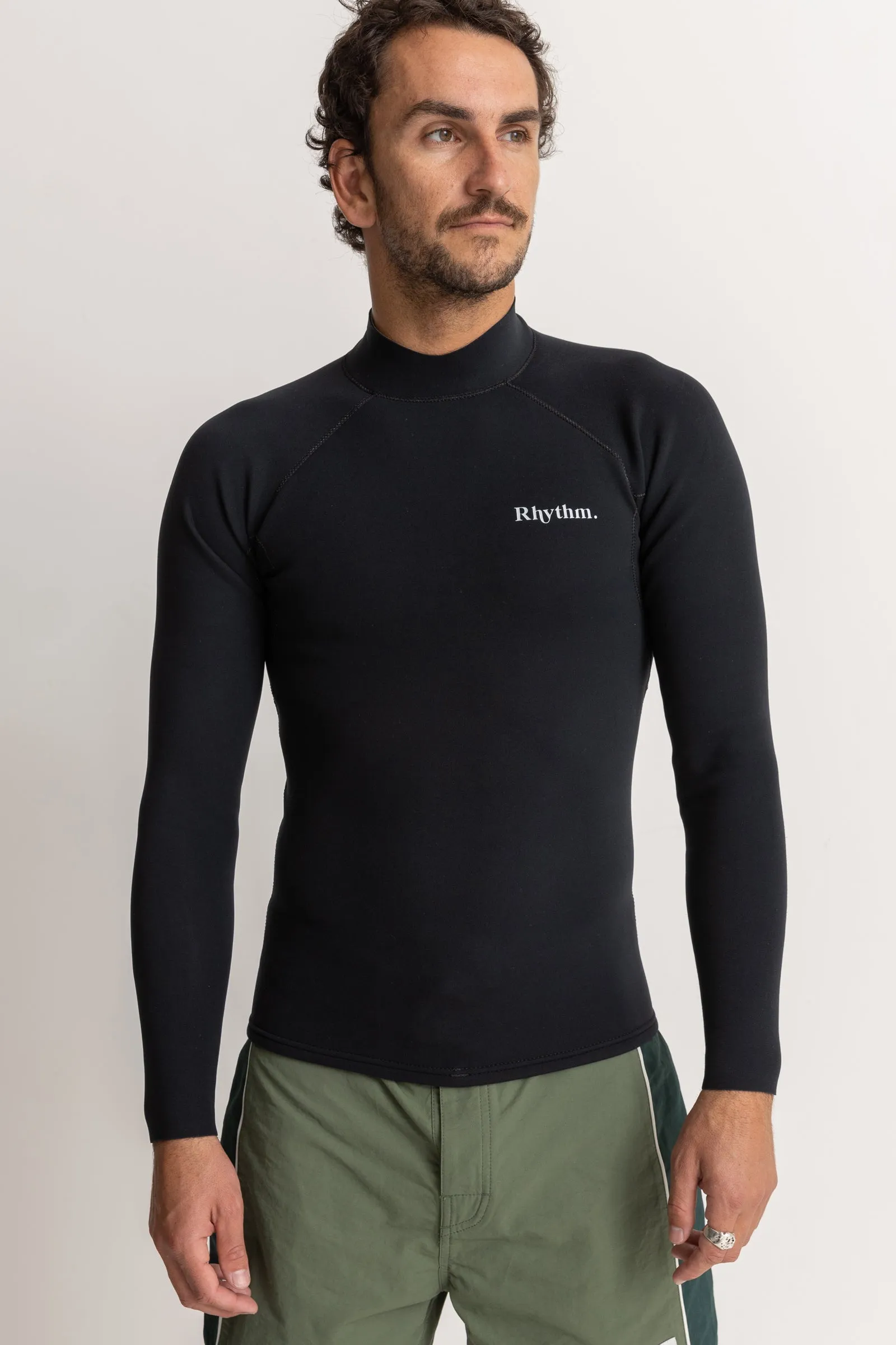 Classic Back Zip Wetsuit Jacket Black