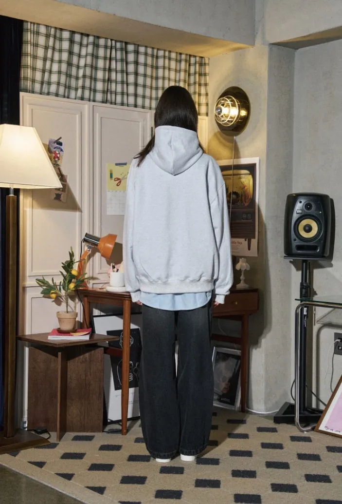 COMPAGNO  |[COMPAGNO]★BORA BEAR SNAP HEAVY HOODIE