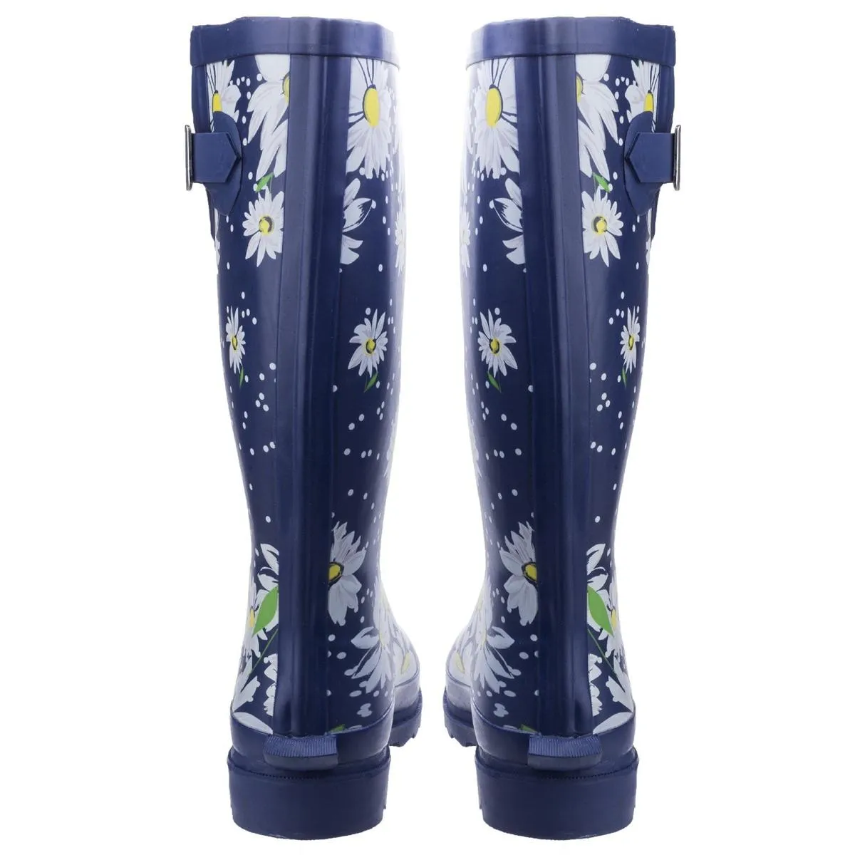 Cotswold Burghley Waterproof Pull On Wellington Boot Daisy