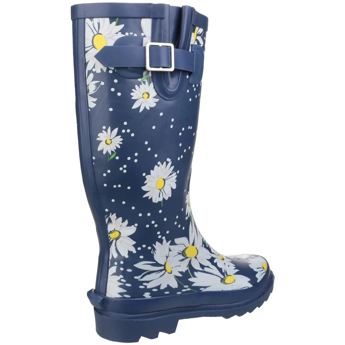 Cotswold Burghley Waterproof Pull On Wellington Boot Daisy