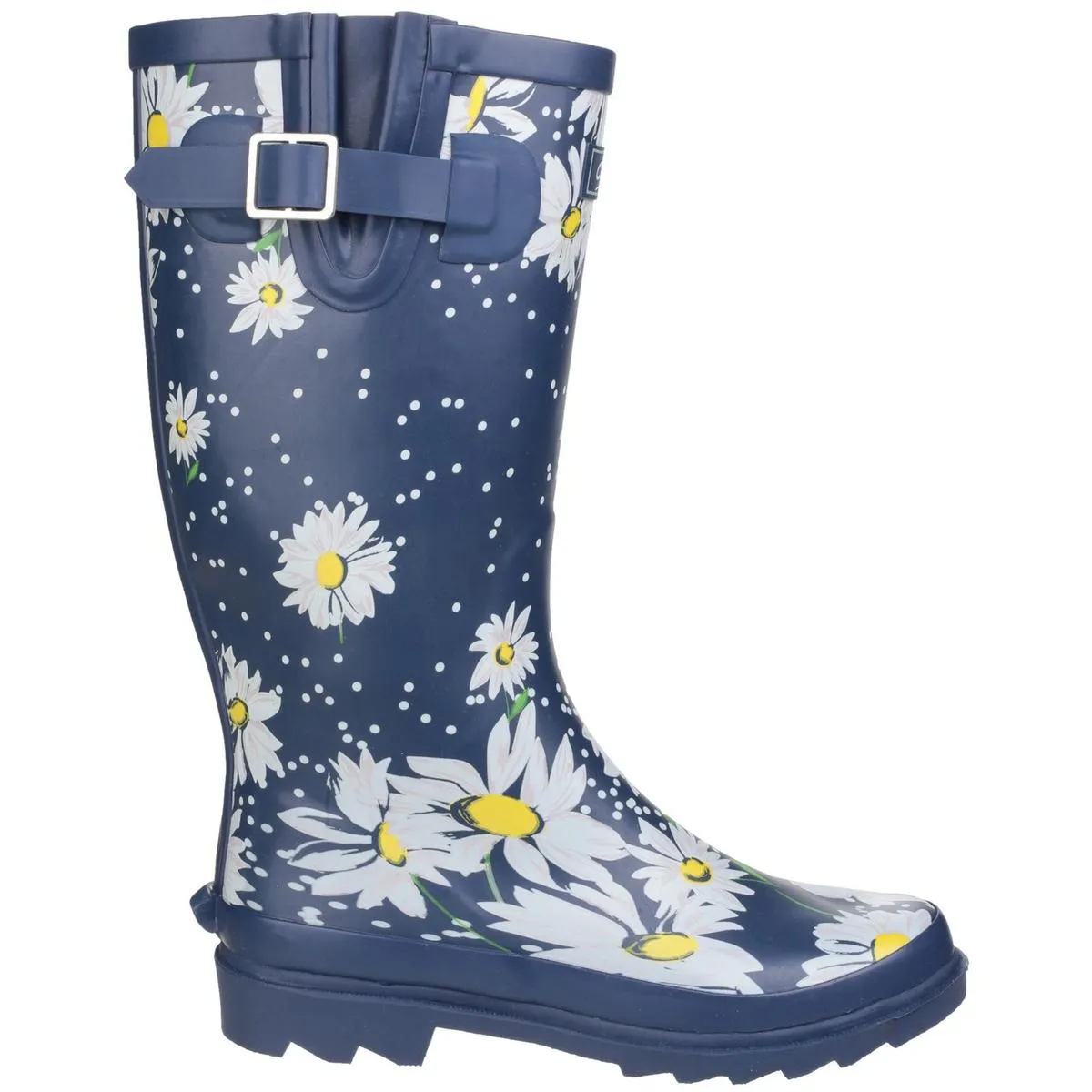 Cotswold Burghley Waterproof Pull On Wellington Boot Daisy