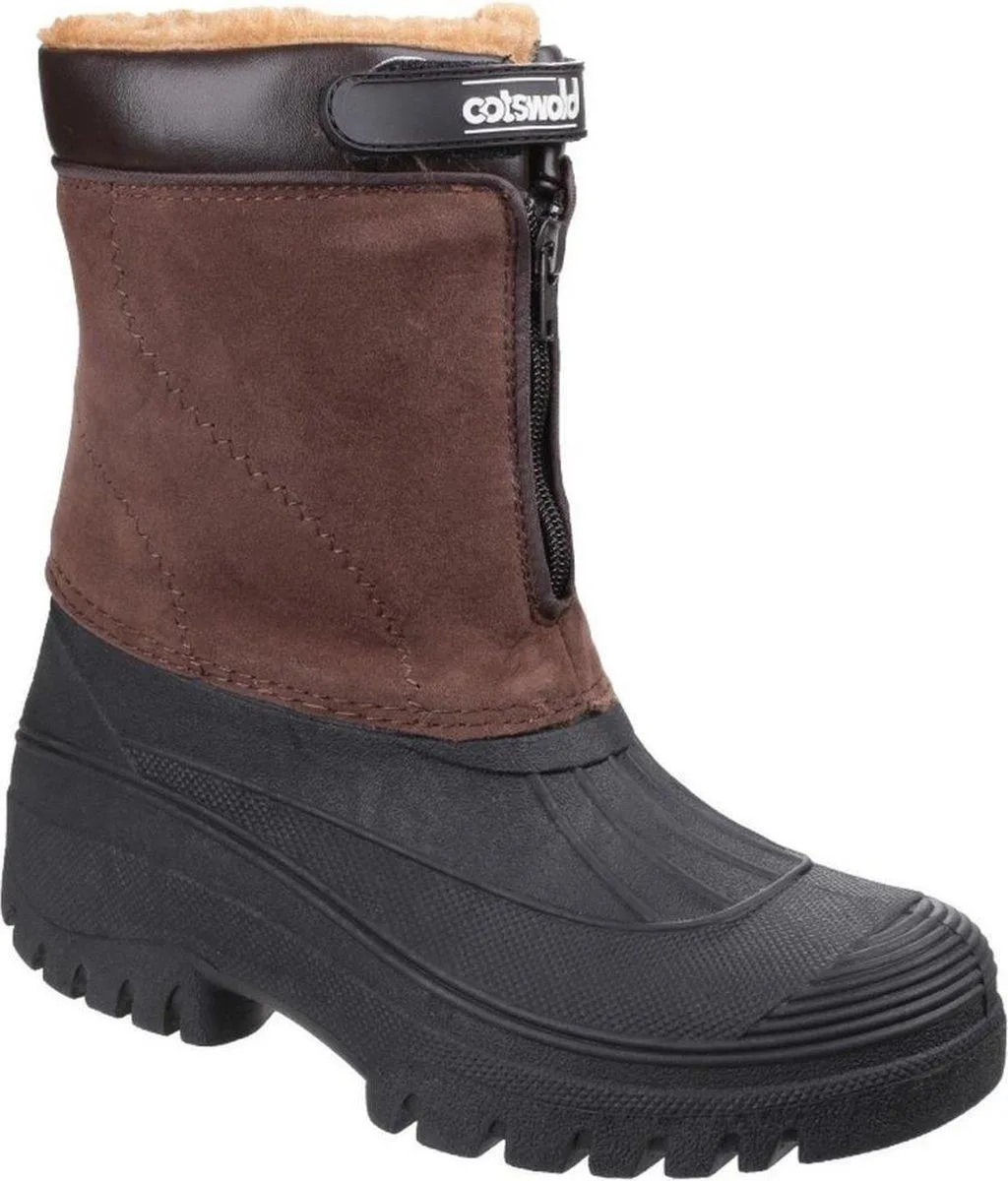 Cotswold Venture Waterproof Winter Boot Brown