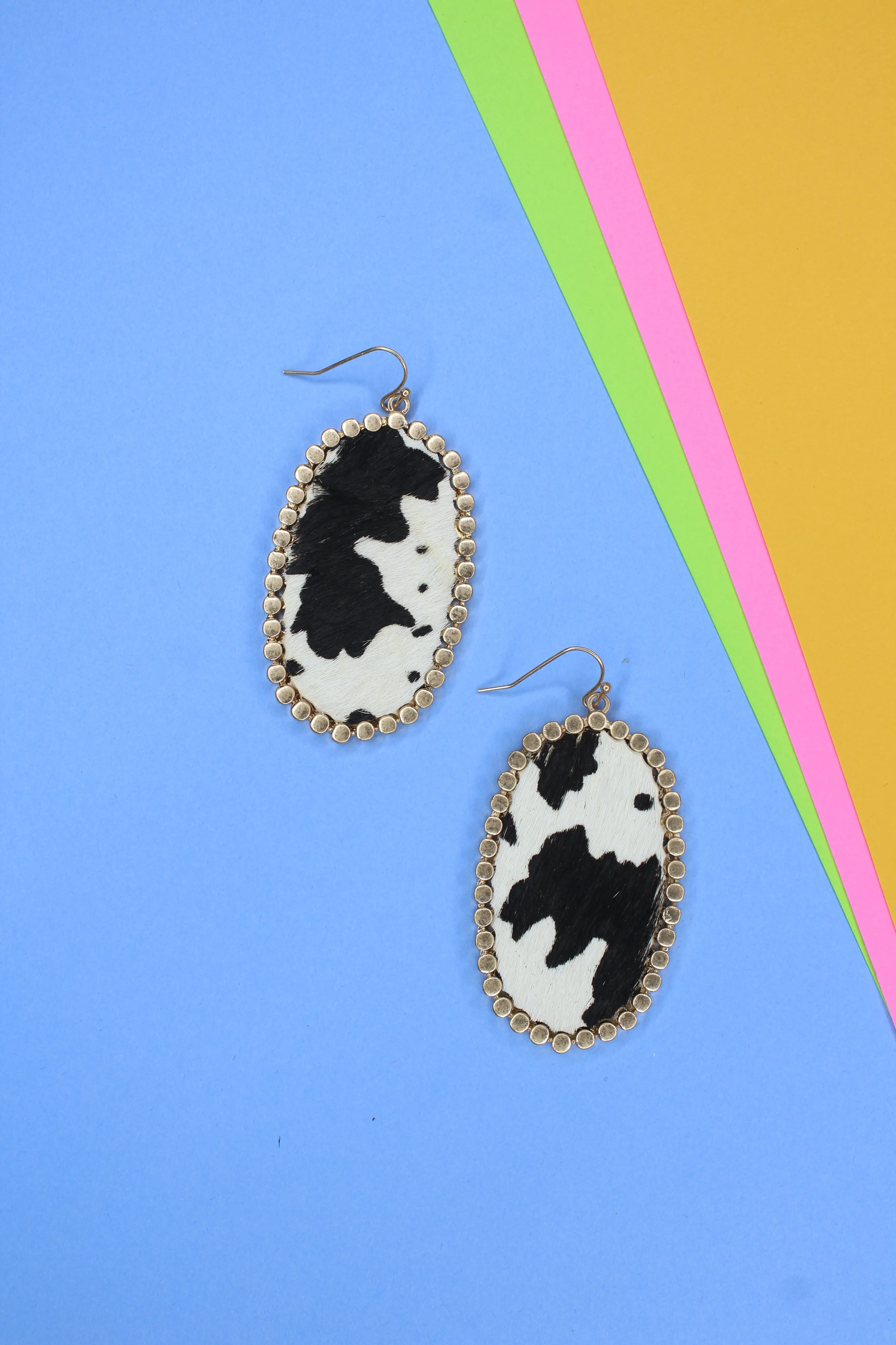 Cowhide Earrings