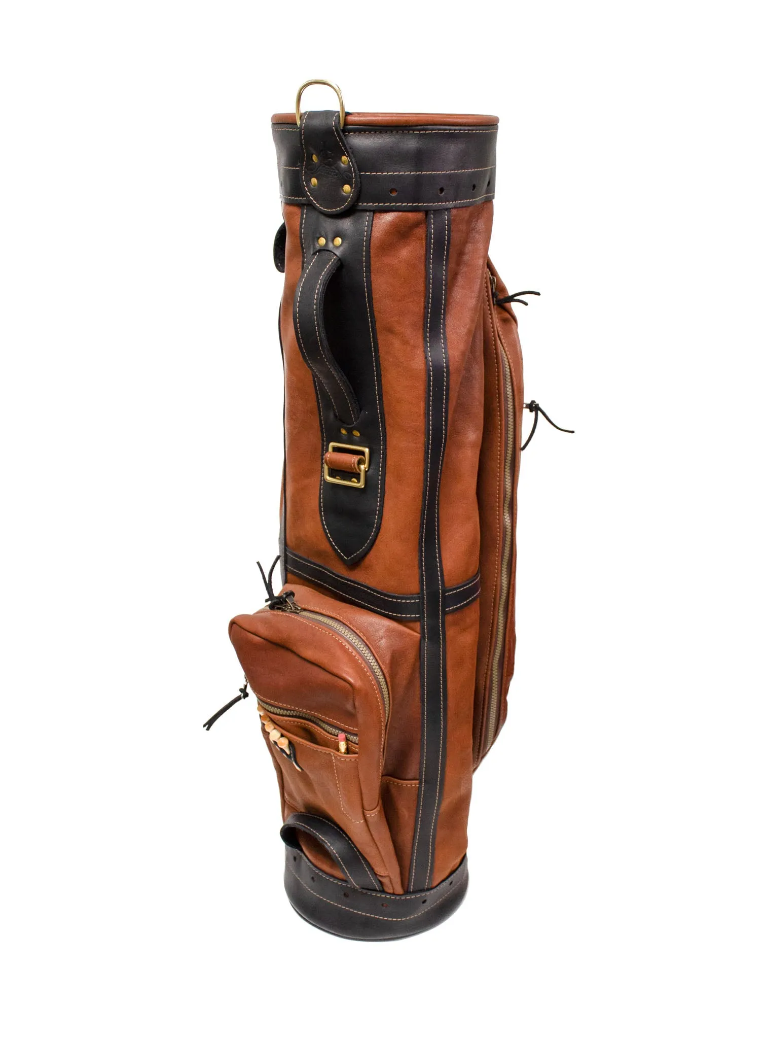 Custom Premium Leather Classic Staff Golf Bag