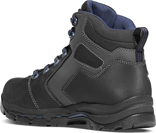 Danner Men's Black 4.5" Vicious Plain Toe Work Boot 