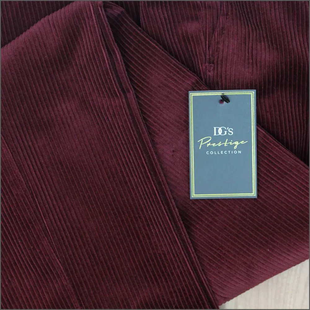 Dg's San Remo Wine Cotton Corduroy Trouser>>