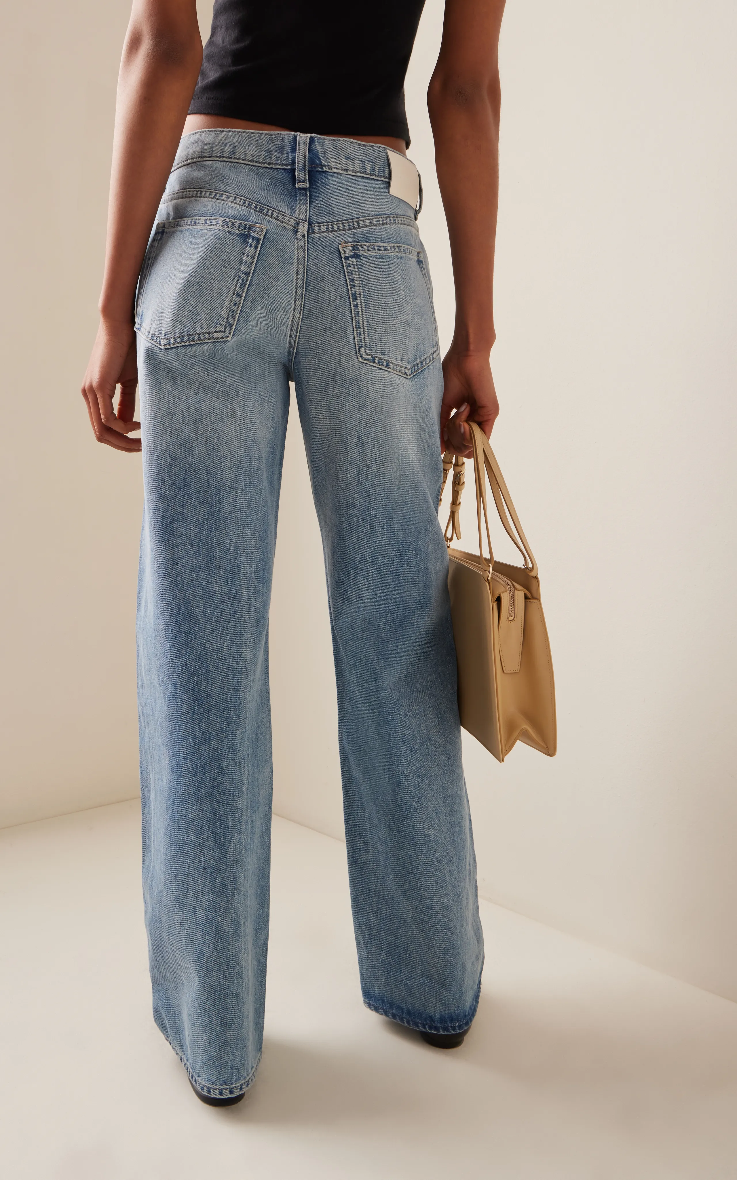 DL1961 Drue Low-Rise Straight-Leg Jeans