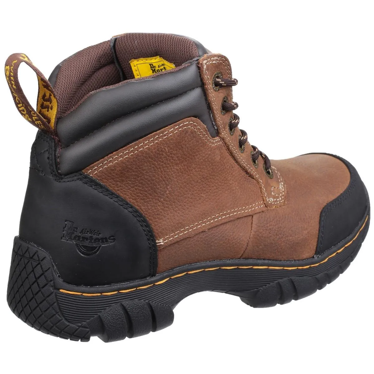 Dr Martens Riverton SB Lace up Hiker Safety Boot Brown