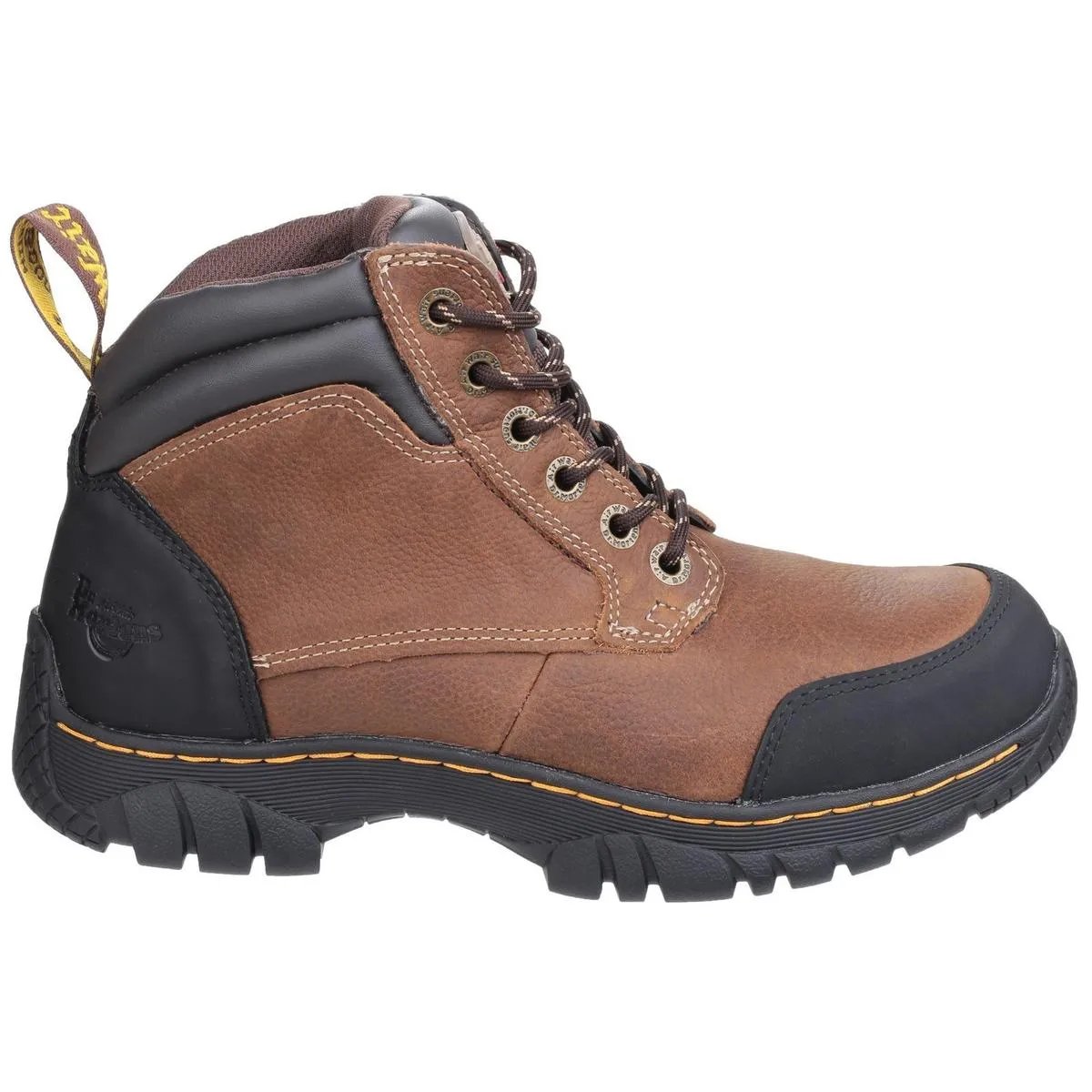 Dr Martens Riverton SB Lace up Hiker Safety Boot Brown