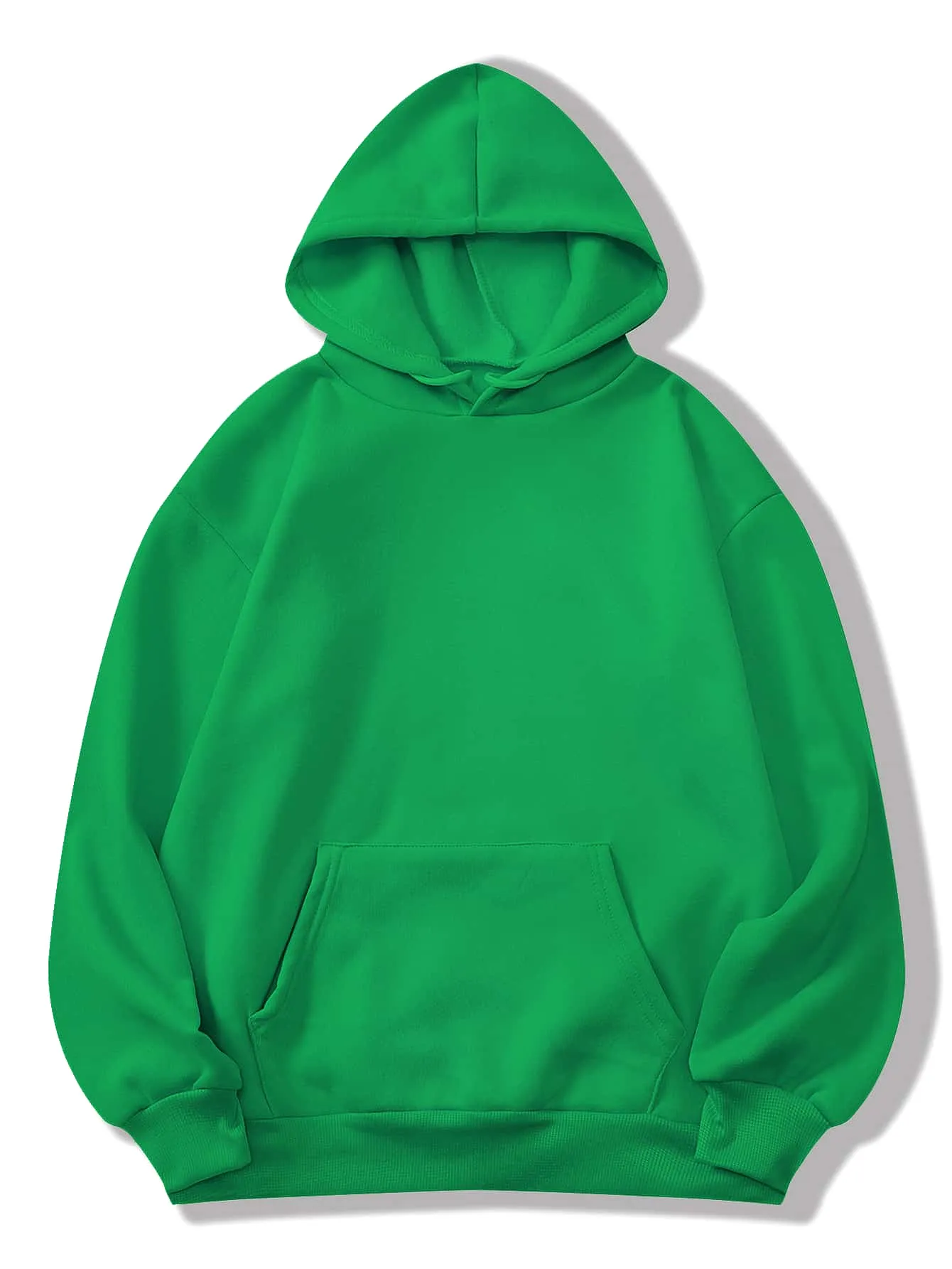 Drawstring Front Pocket Hoodie