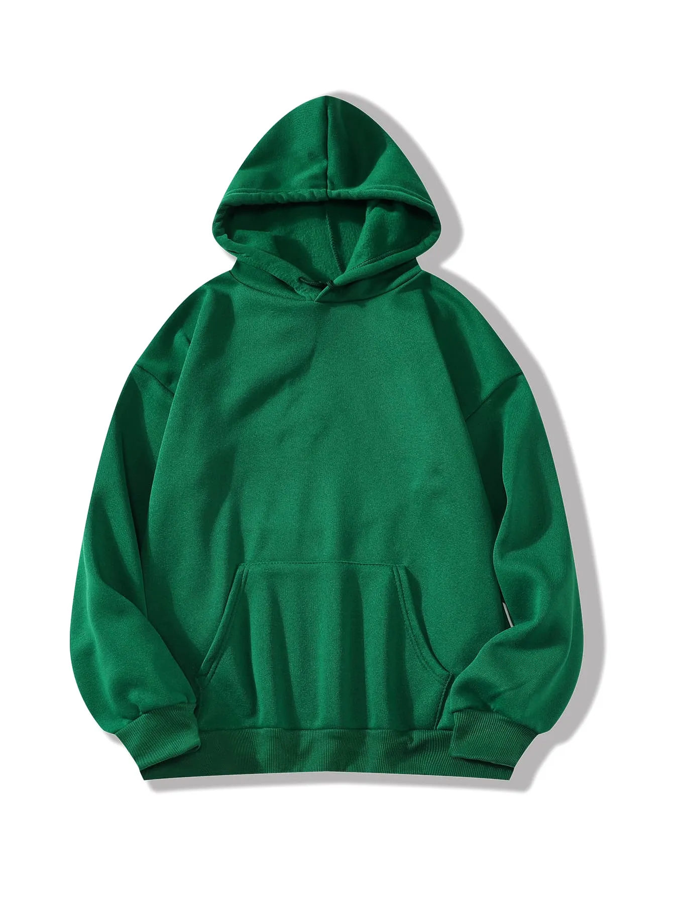 Drawstring Front Pocket Hoodie