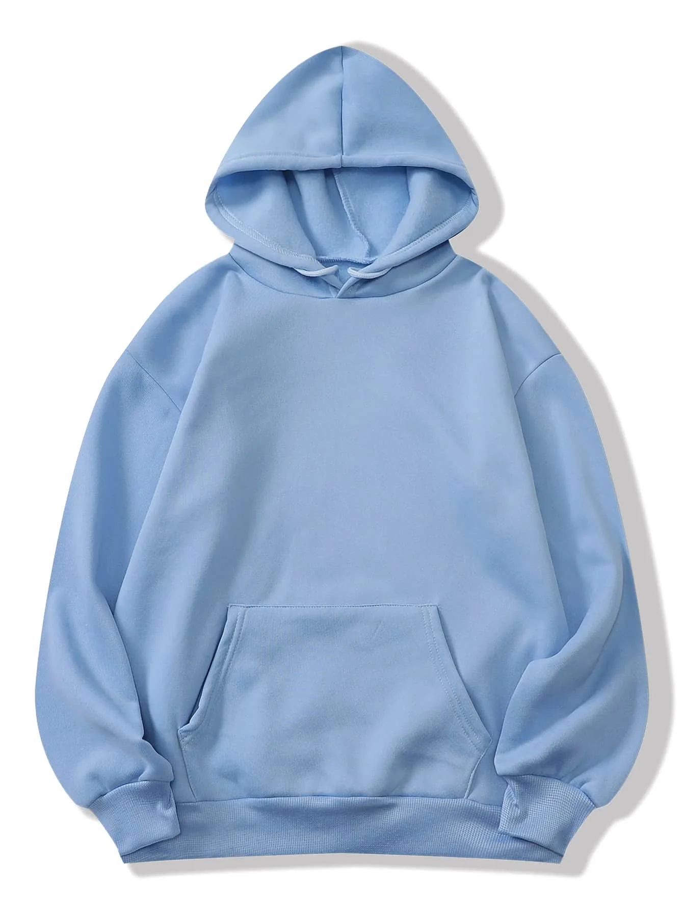 Drawstring Front Pocket Hoodie