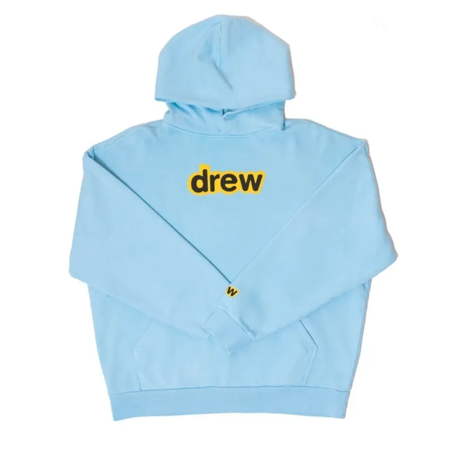 drew house  |drew house secret hoodie sea blue