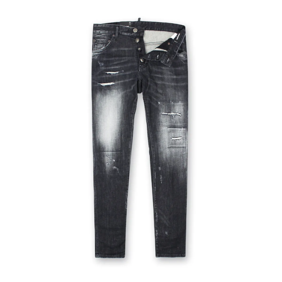 DSQUARED2 - Distressed Cool Guy Jeans in Grey