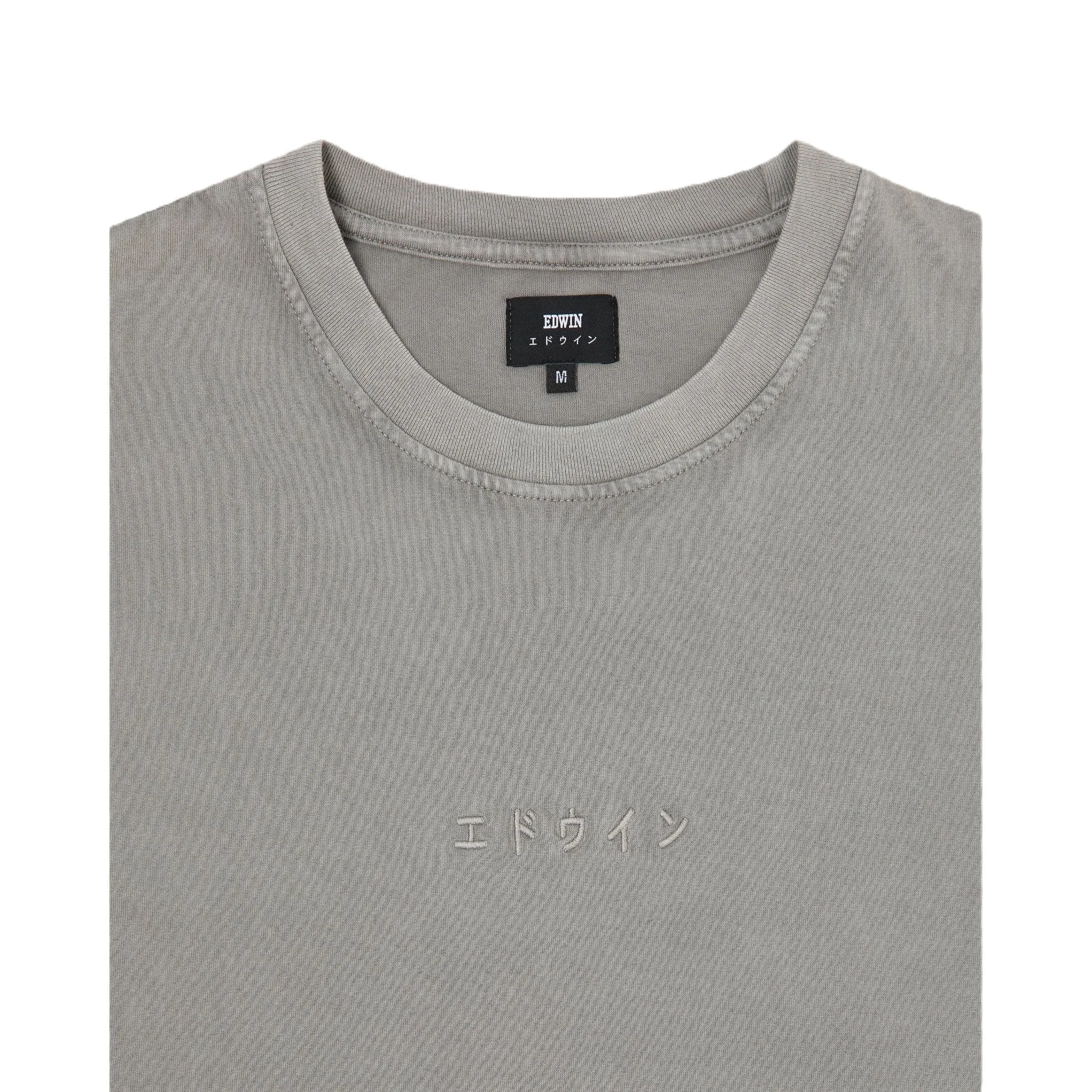 EDWIN Ground Oversize T-Shirt Brushed Nickel