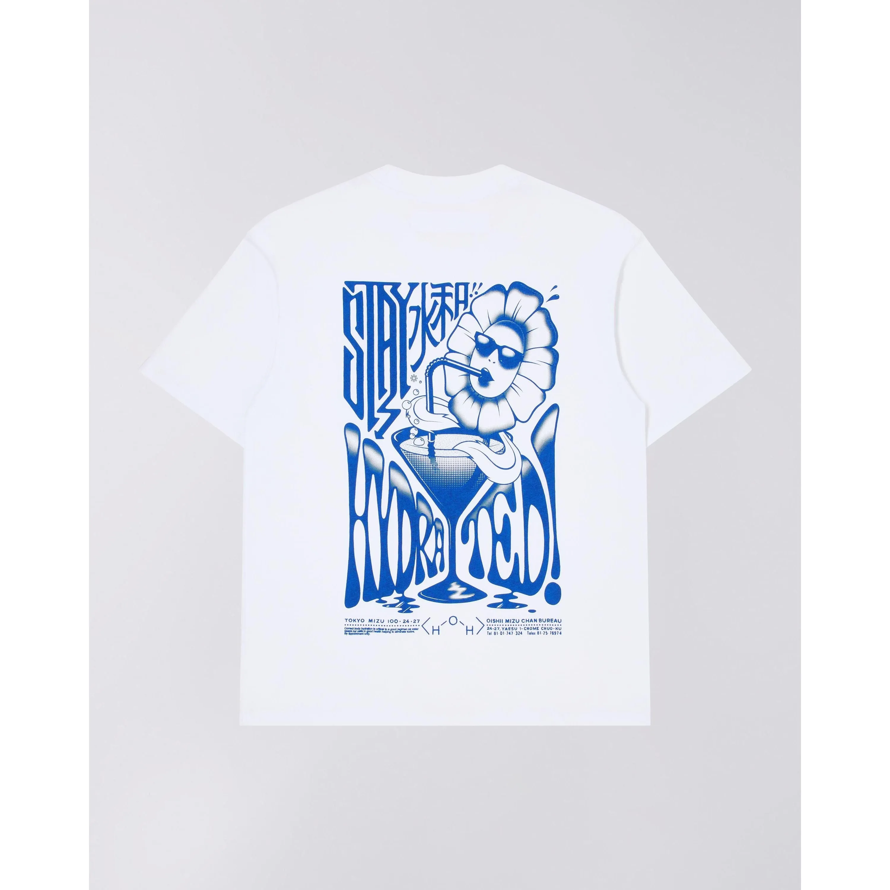 EDWIN Stay Hydrated T-Shirt White