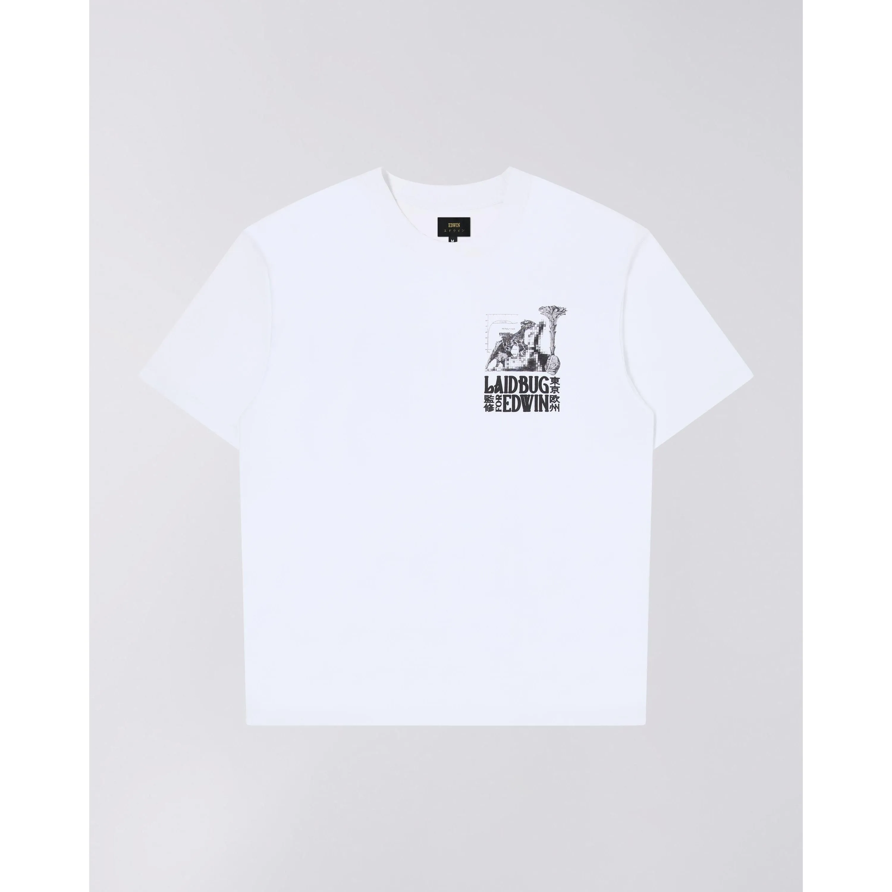 EDWIN Yusuke Isao T-Shirt White