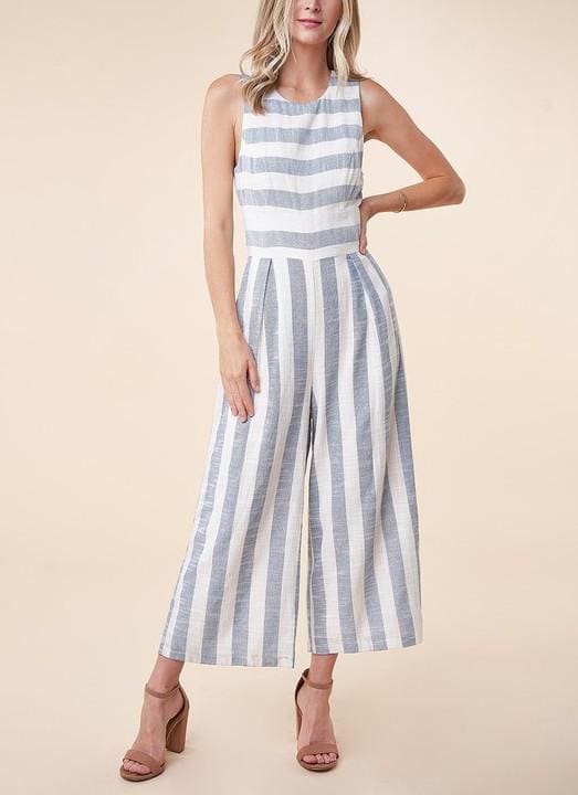 Elan Stripe Jumpsuit