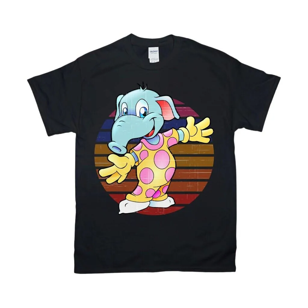 Elephant In Pjs Beach Colors | Kid's Shirt, Sleepover Party Shirt