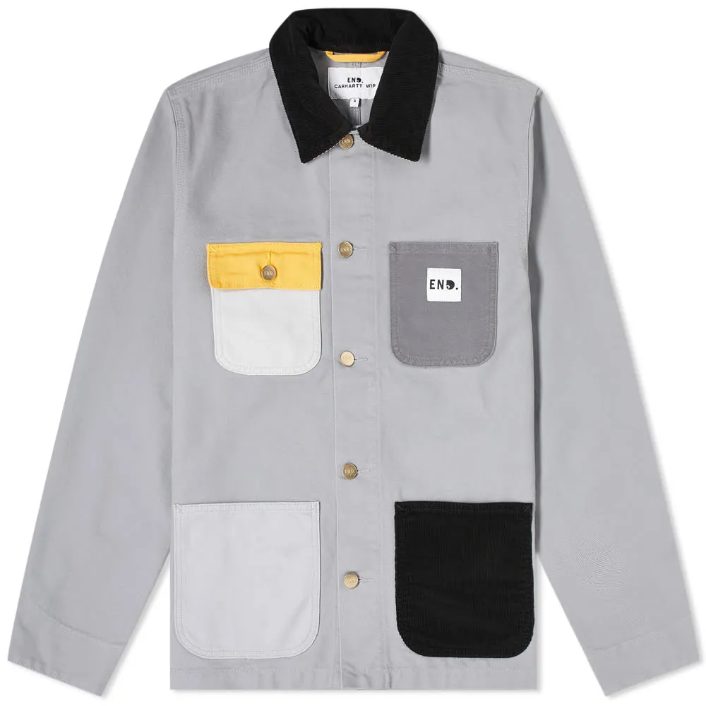 END. x Carhartt WIP Michigan Chore CoatDark Grey