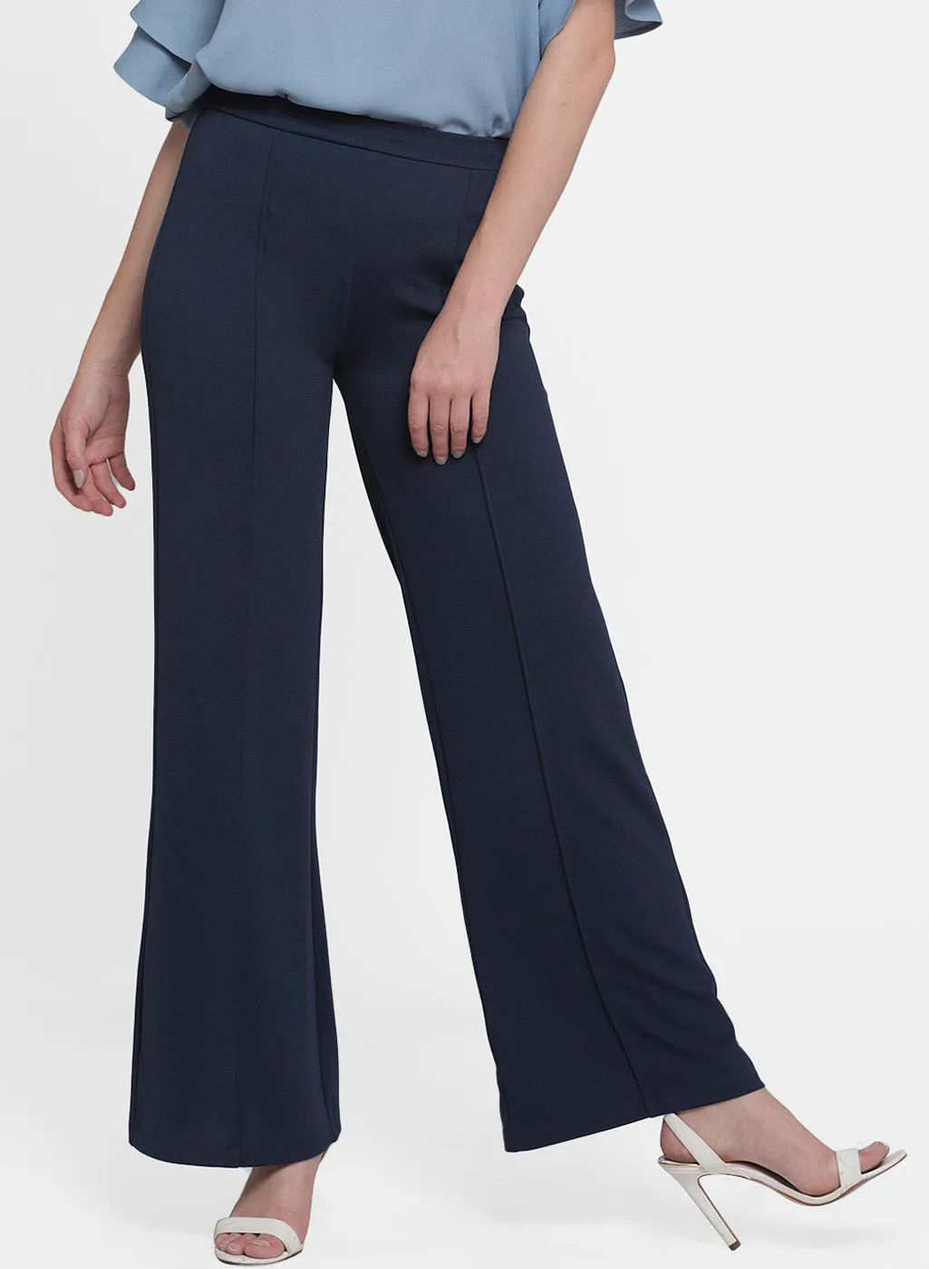 Evelyne High Waisted Flared Trouser