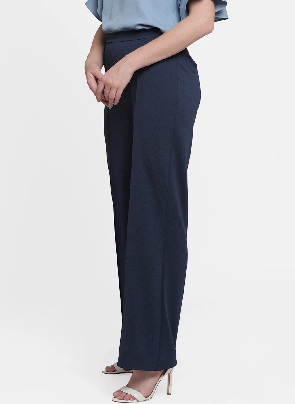 Evelyne High Waisted Flared Trouser