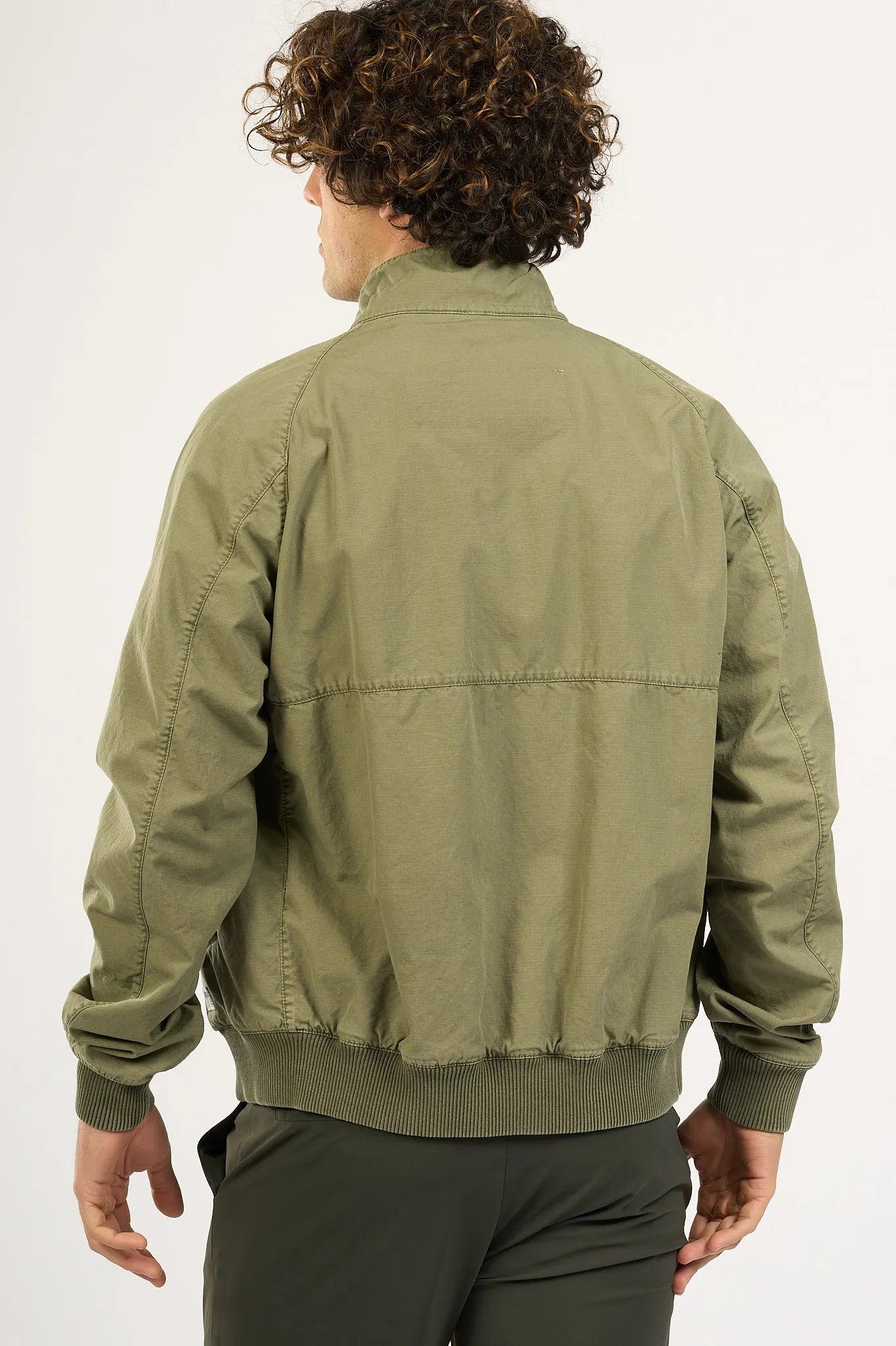 Fay Bomber Archive Verde Khaki Uomo