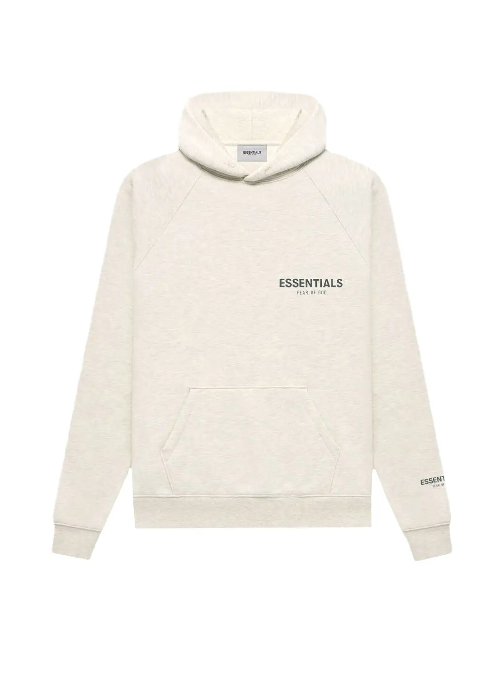 Fear of God Essentials Core Collection Pullover Hoodie Light Heather Oatmeal