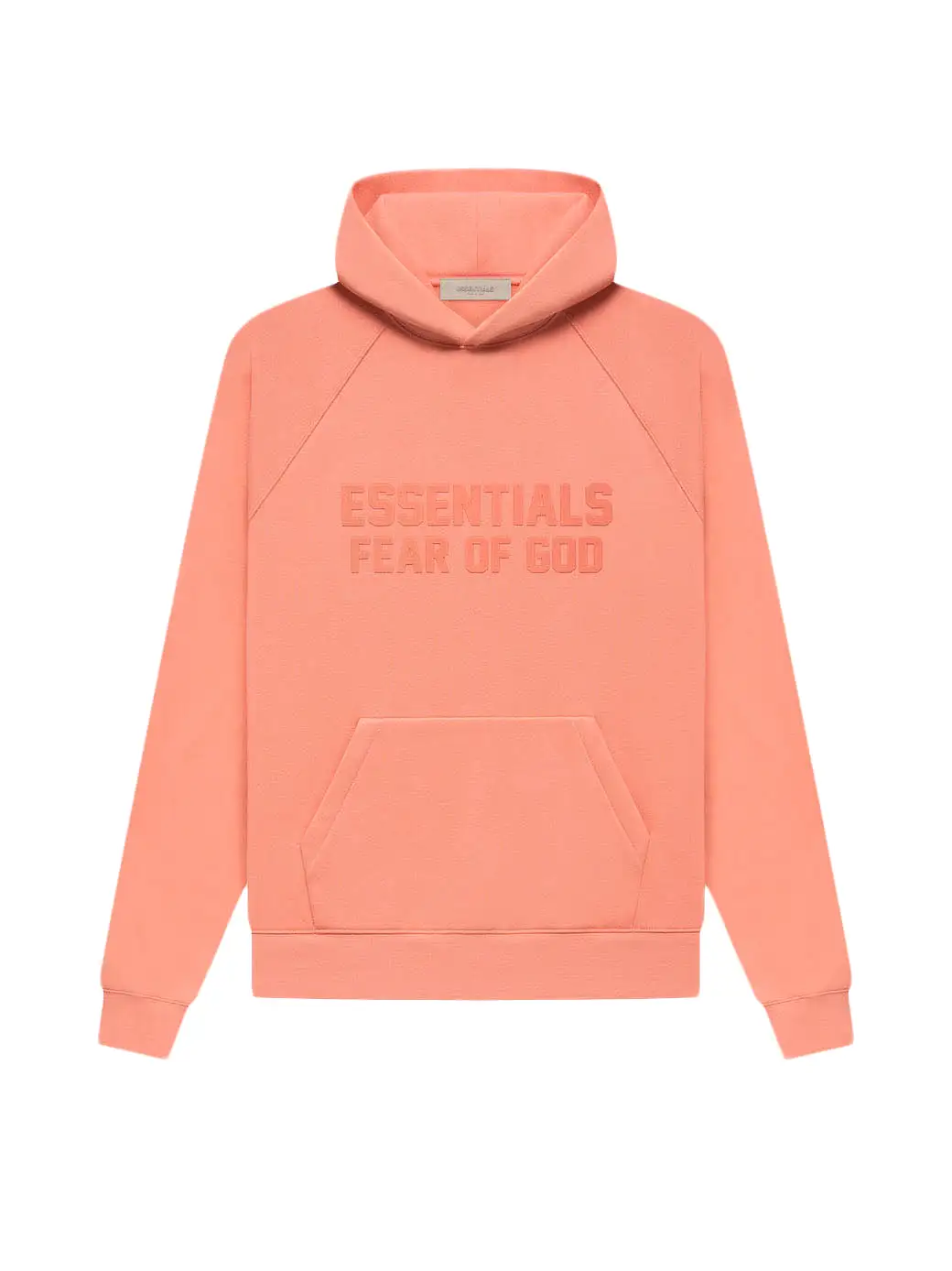 Fear of God Essentials Hoodie Coral