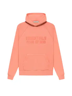 Fear of God Essentials Hoodie Coral