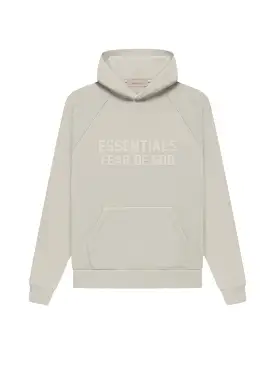 Fear of God Essentials Hoodie Smoke