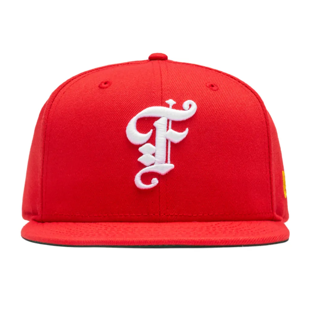 Feature x New Era Chinatown Chapter Fitted Cap - Red