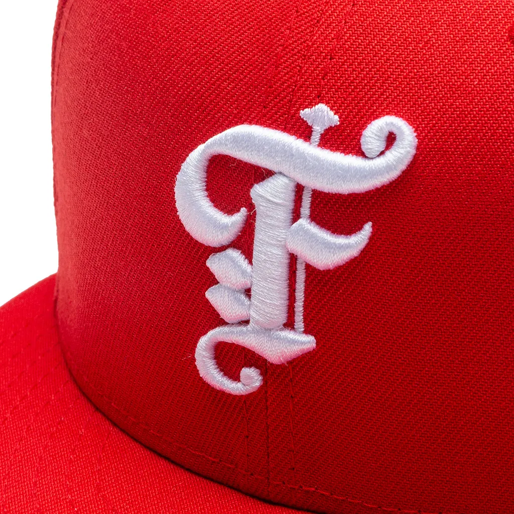 Feature x New Era Chinatown Chapter Fitted Cap - Red