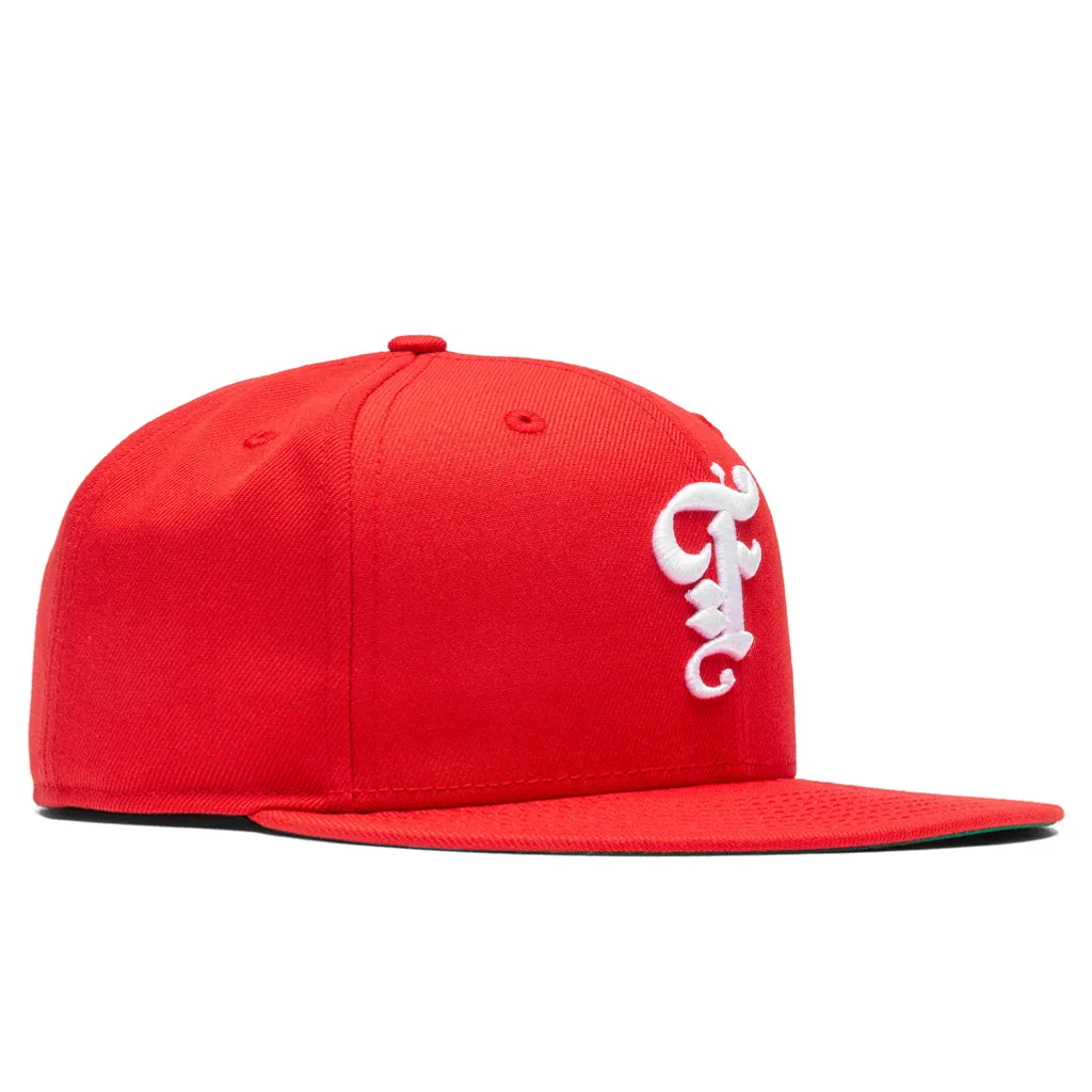 Feature x New Era Chinatown Chapter Fitted Cap - Red