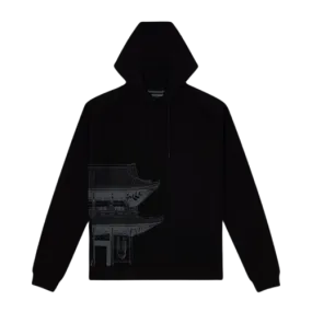 Felpa Dolly Noire Bench Tokyo Oversize Hoodie Black