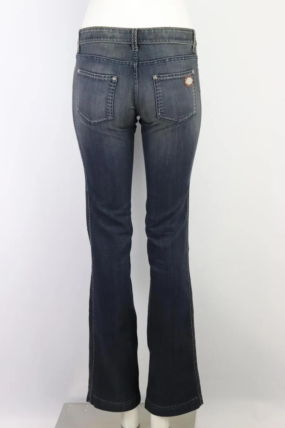 FENDI LOW RISE STRAIGHT LEG JEANS IT 40 UK 8