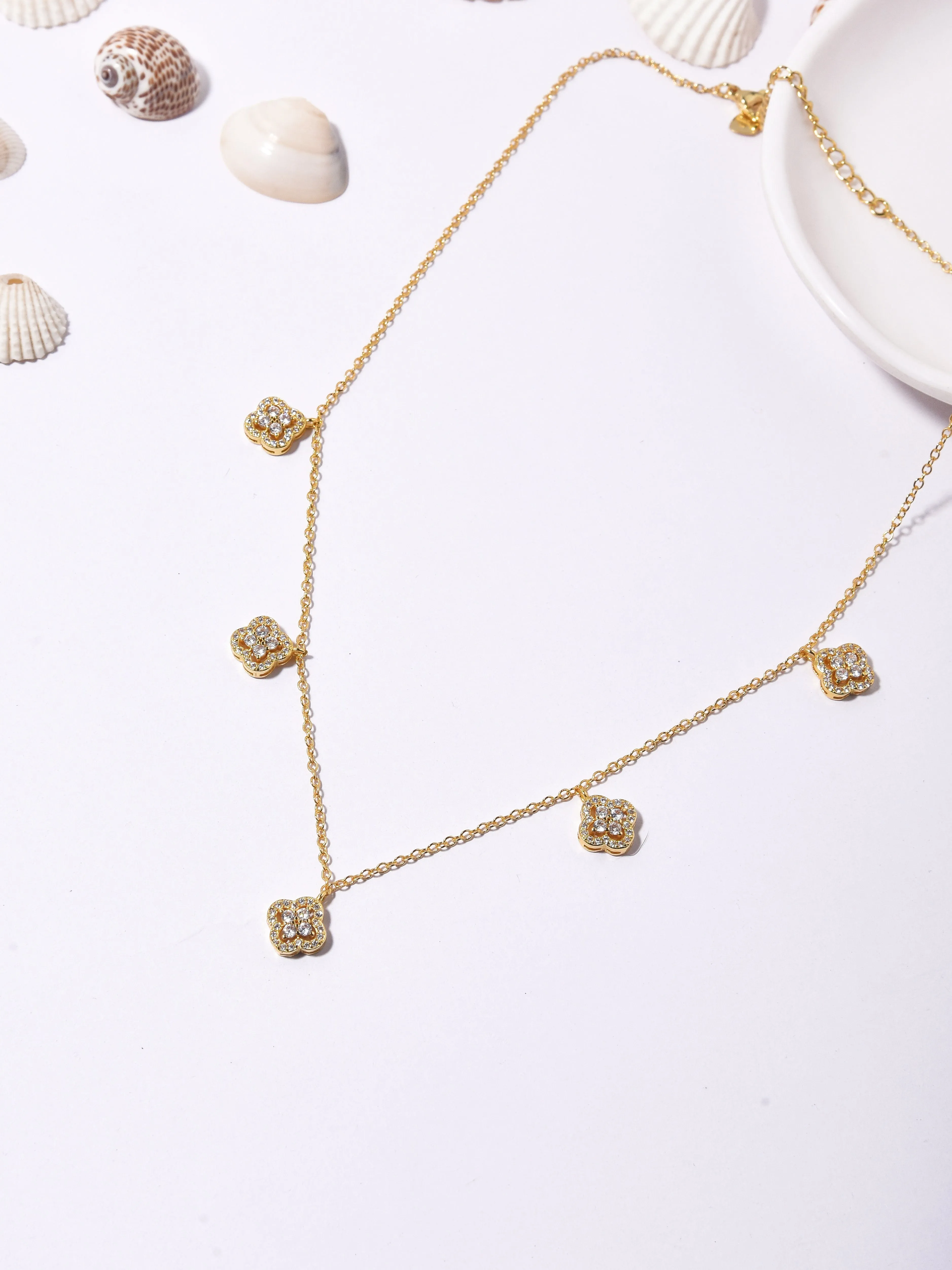 Five Clover Necklace