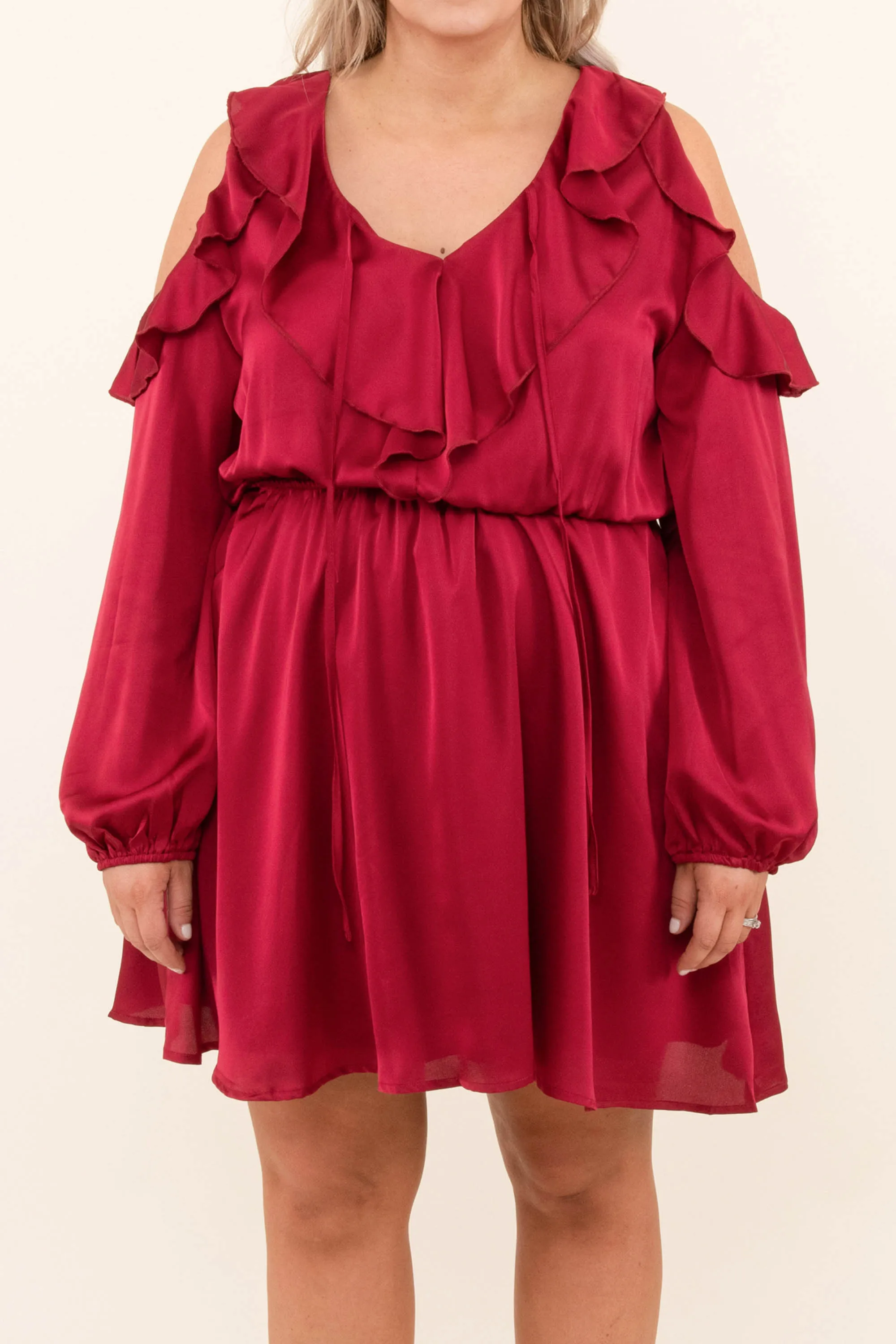 Forever And Always With You Dress, Burgundy