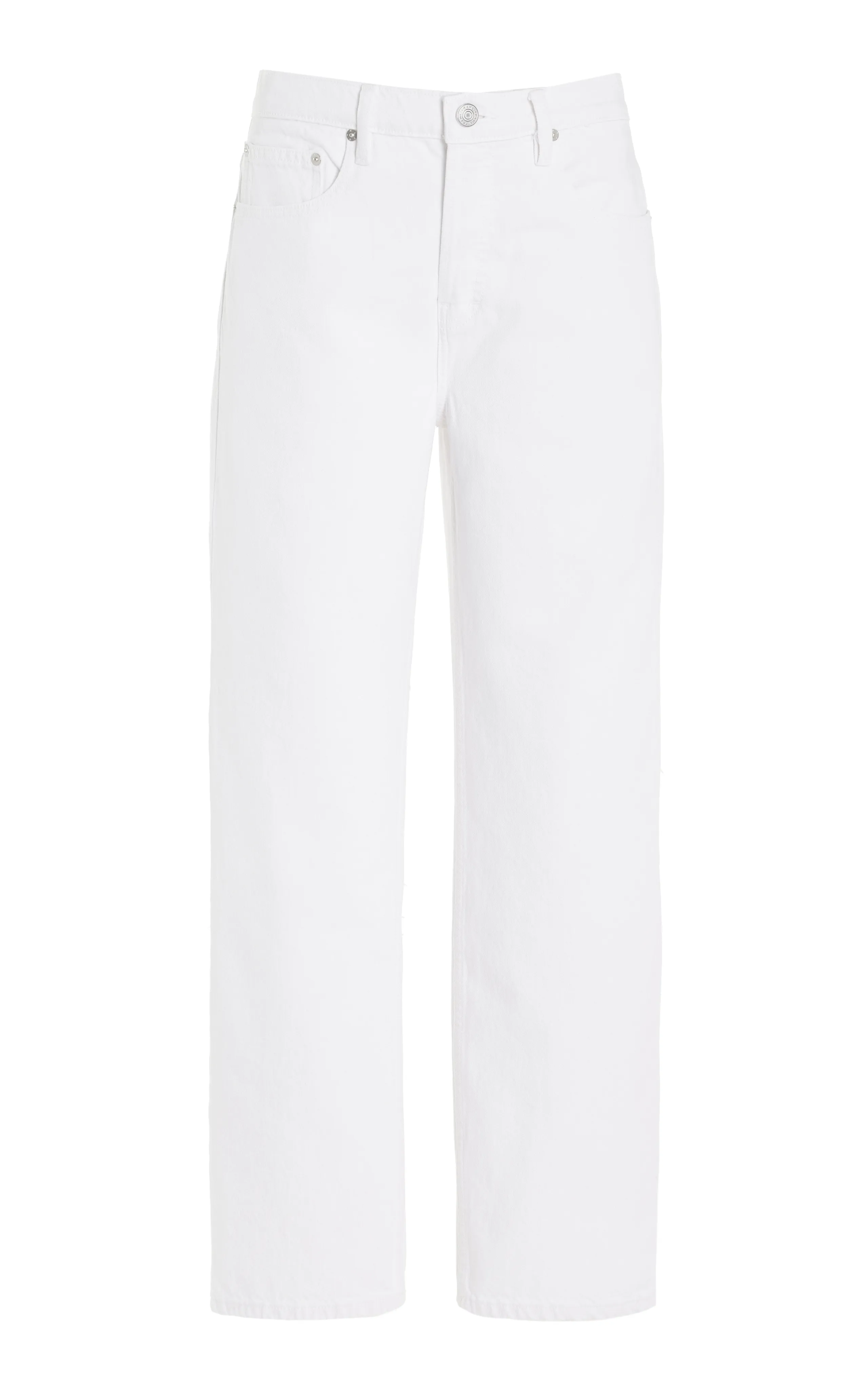 FRAME The Slouchy Rigid Low-Rise Straight-Leg Jeans